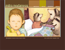 Tablet Screenshot of mitramodarressi.com